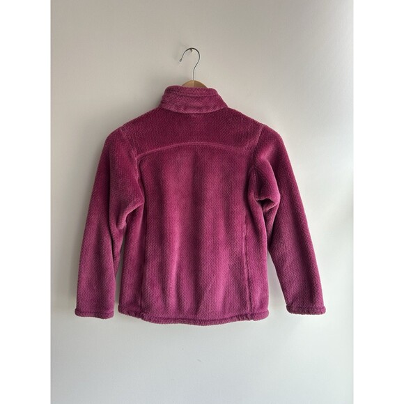 Patagonia Fleece Pullover Snap-T Pink Girls' Size M (10) Jacket - Picture 6 of 7